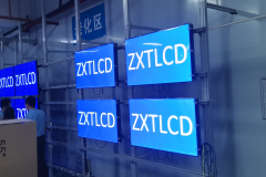 ZXTLCD video wall panel in aging test zone