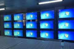 System test lcd video walls