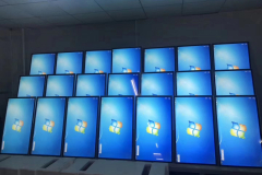 multi screen synchronized display lcd video wall