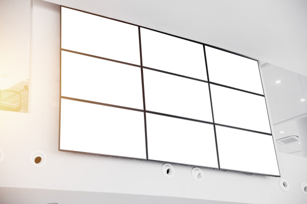 lcd video wall brightness