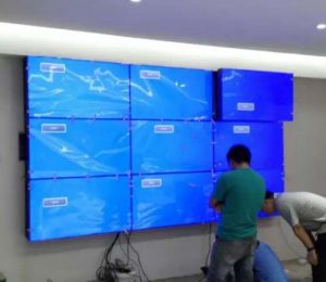 3 x 3 video wall