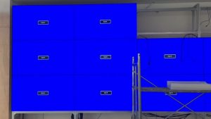 46 video wall display