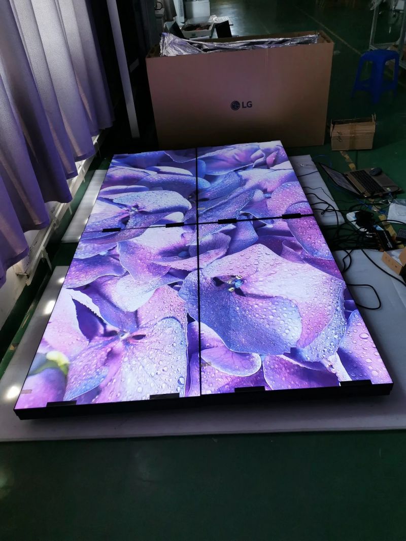 security control room LCD video wall