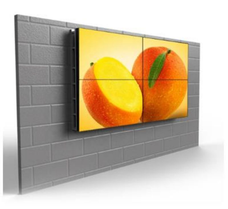 2x2 LCD wall meeting room installation