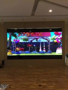 video wall installation